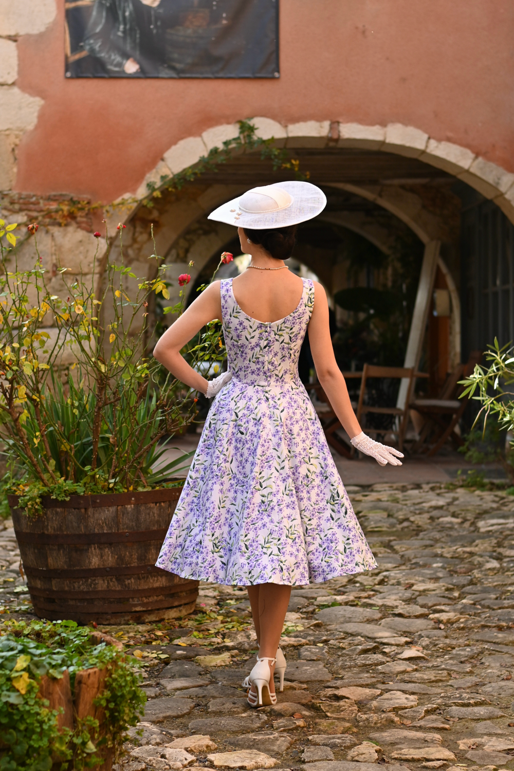 Lilac Meadow Swing Dress